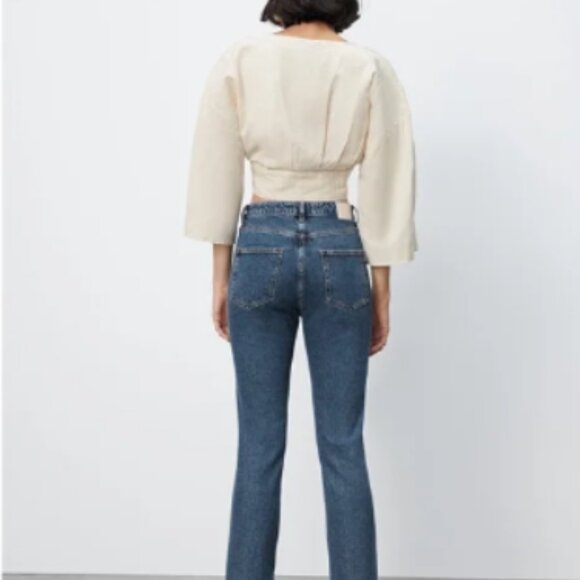 Zara NWOT Zara Slim Fit Jeans  Size 04 USA/ 36 EUR - Picture 13 of 13